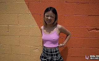 Unconditioned Adolescence - Hot Asian Teen Lulu Chu Fucked During Porn Casting
