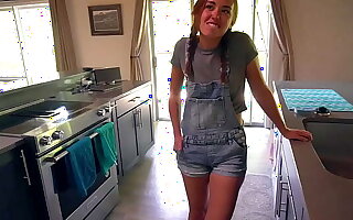 Sexy Young Maid Released To Essay Porn For 1st Time: BrandiBraids